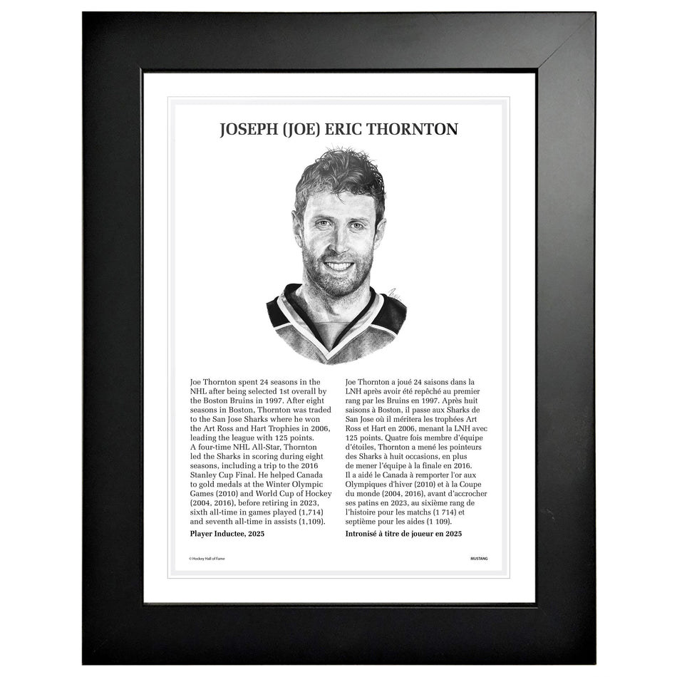 NHL Legends | Hockey Hall of Fame 12x16 Frame | Alexander Mogilny
