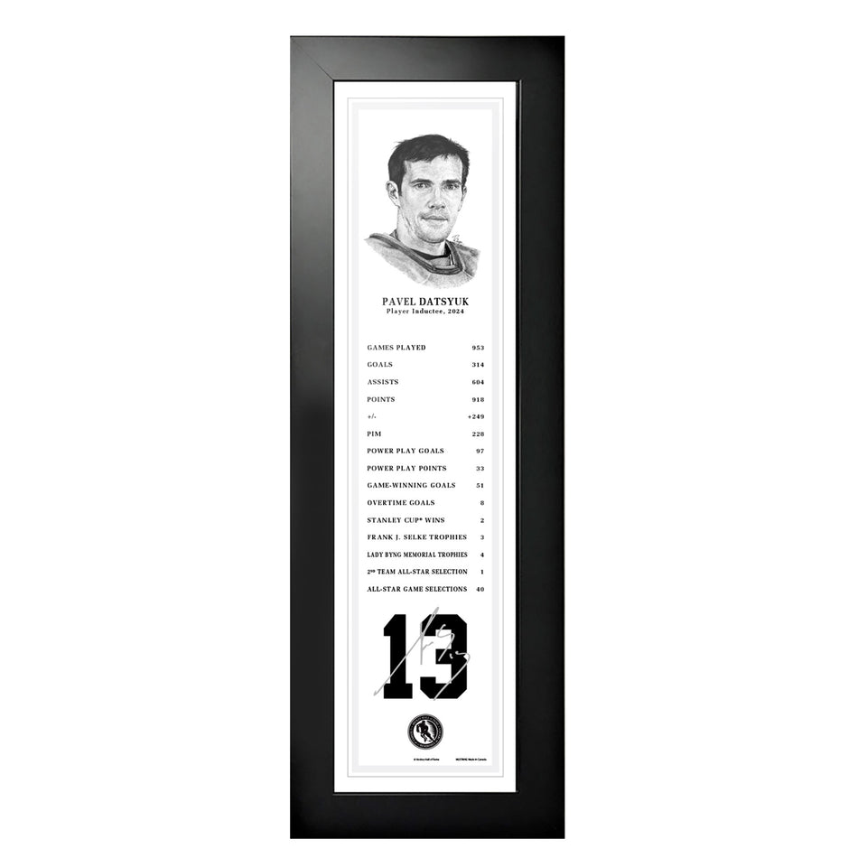 NHL Legends | 2024 Pavel Datsyuk Frame 6" x 22"