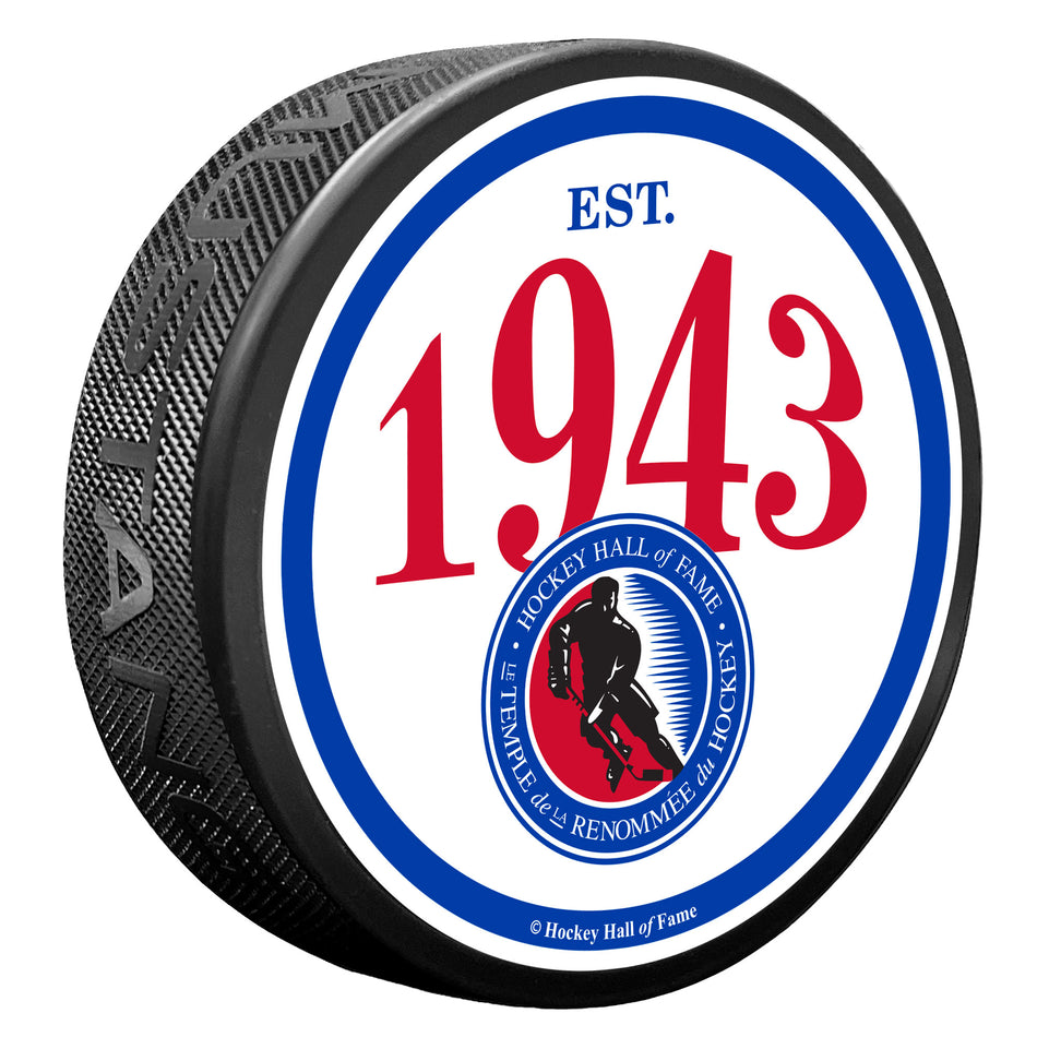 Hockey Hall of Fame Puck | Founding Year