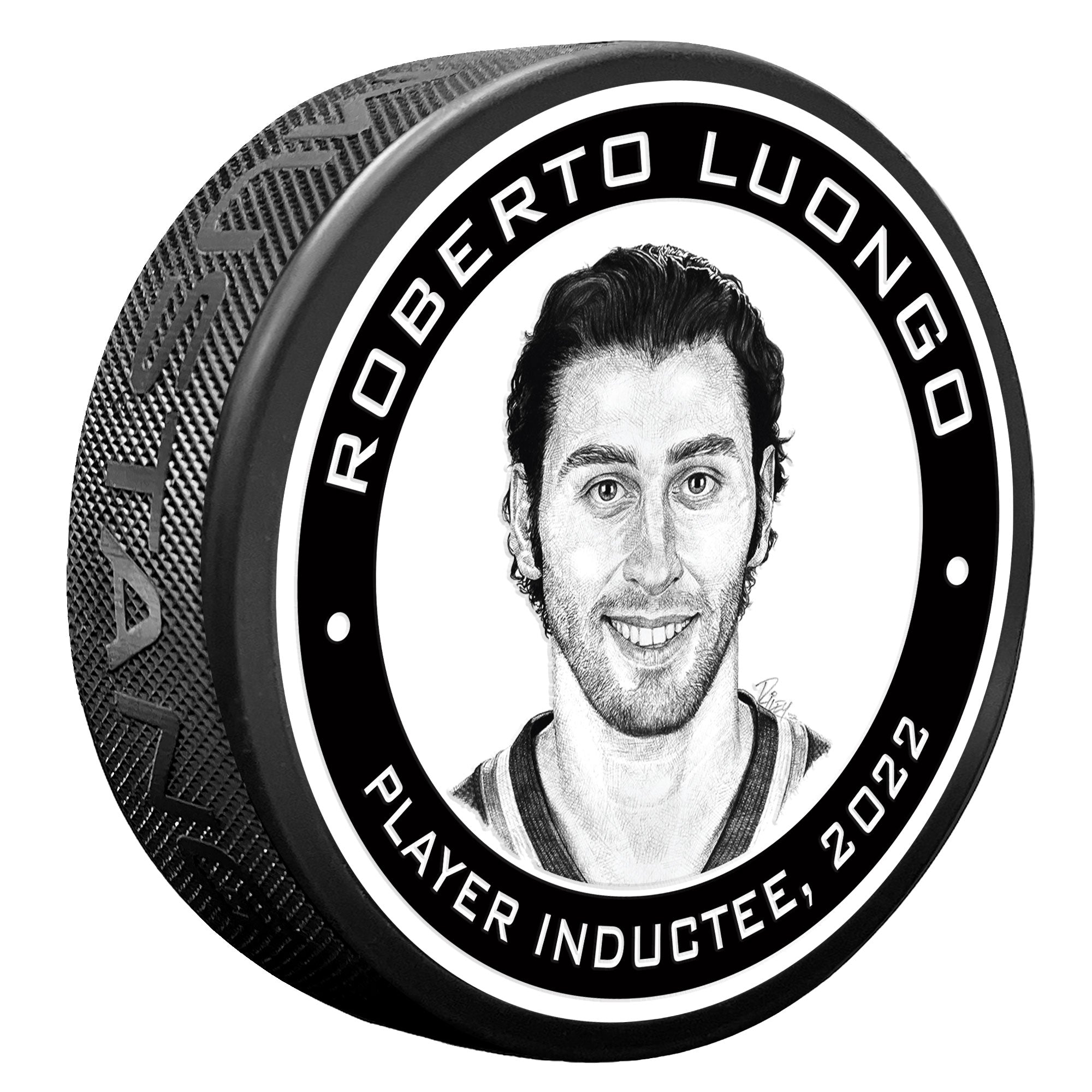 NHL Legends | 2022 Roberto Luongo Puck – Hockey Hall of Fame
