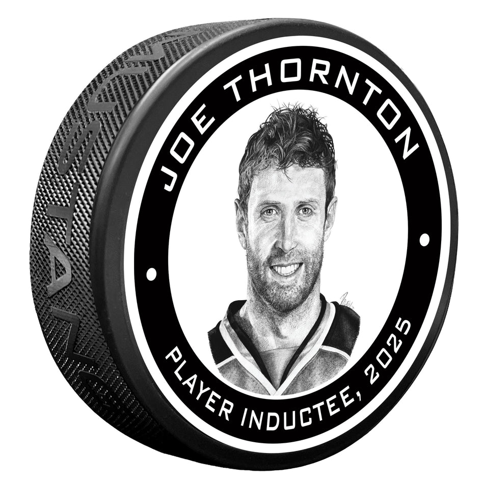NHL Legends | Hockey Hall of Fame Puck | Joe Thornton