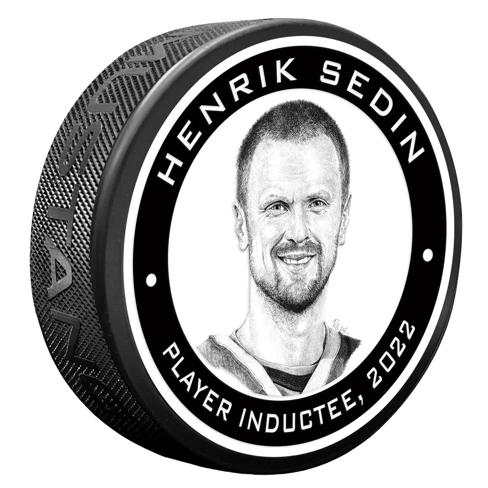 2022 Henrik Sedin Puck - NHL Legends