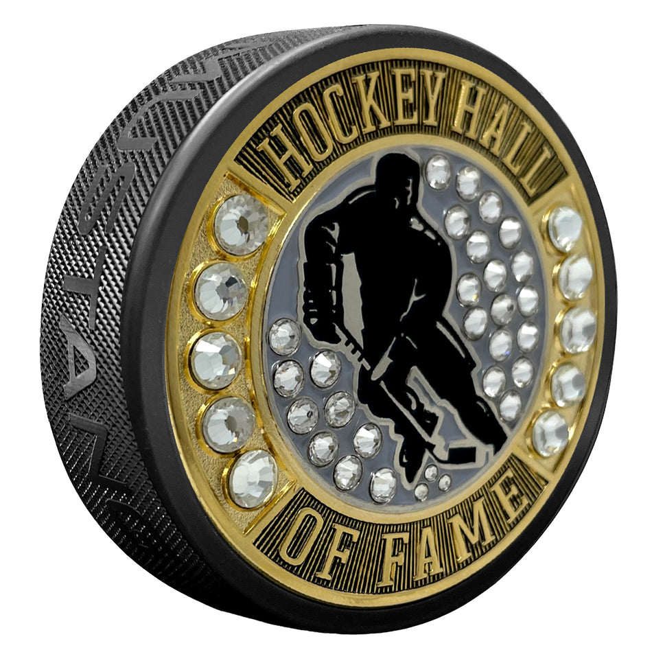 Hockey Hall of Fame Induction Ring Medallion Puck