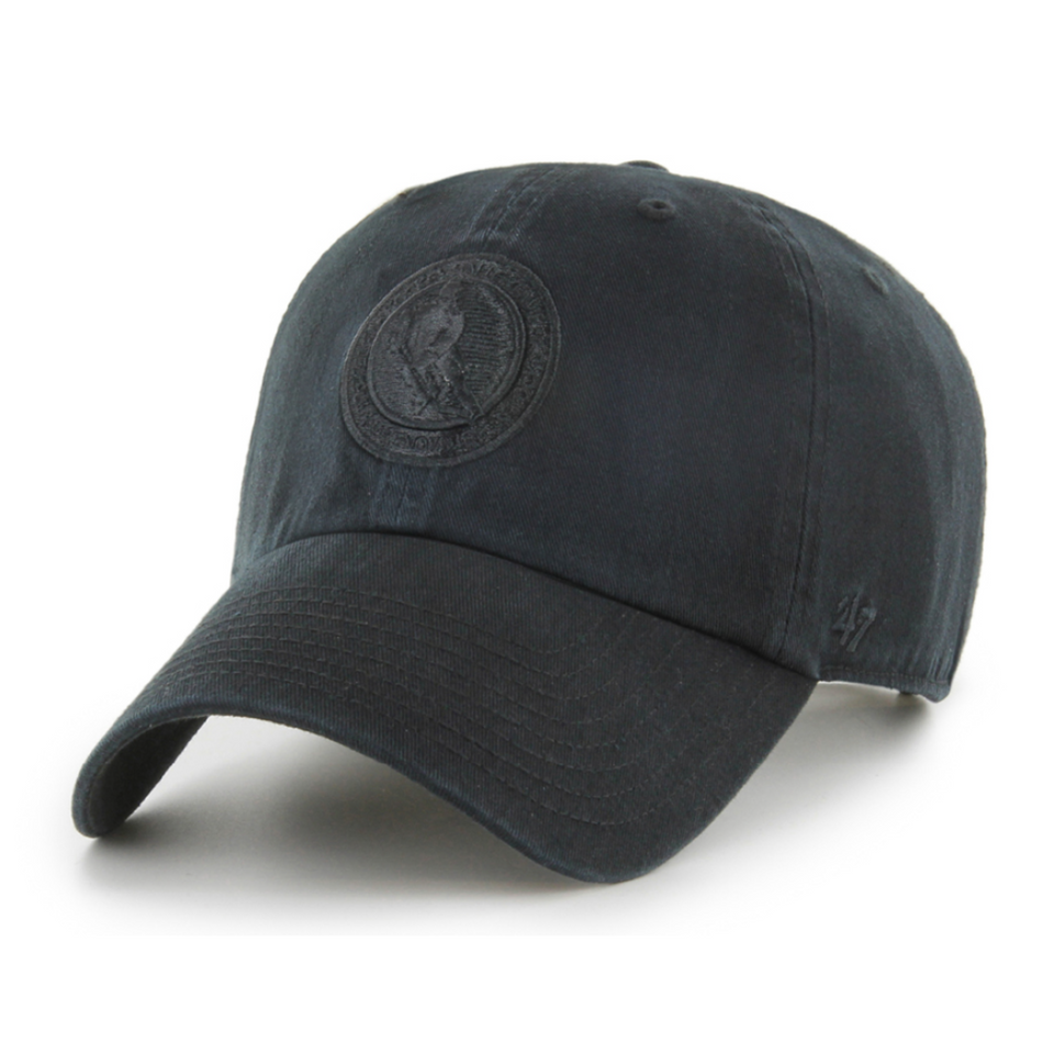 Hockey Hall of Fame Black Tonal '47 Clean Up Hat