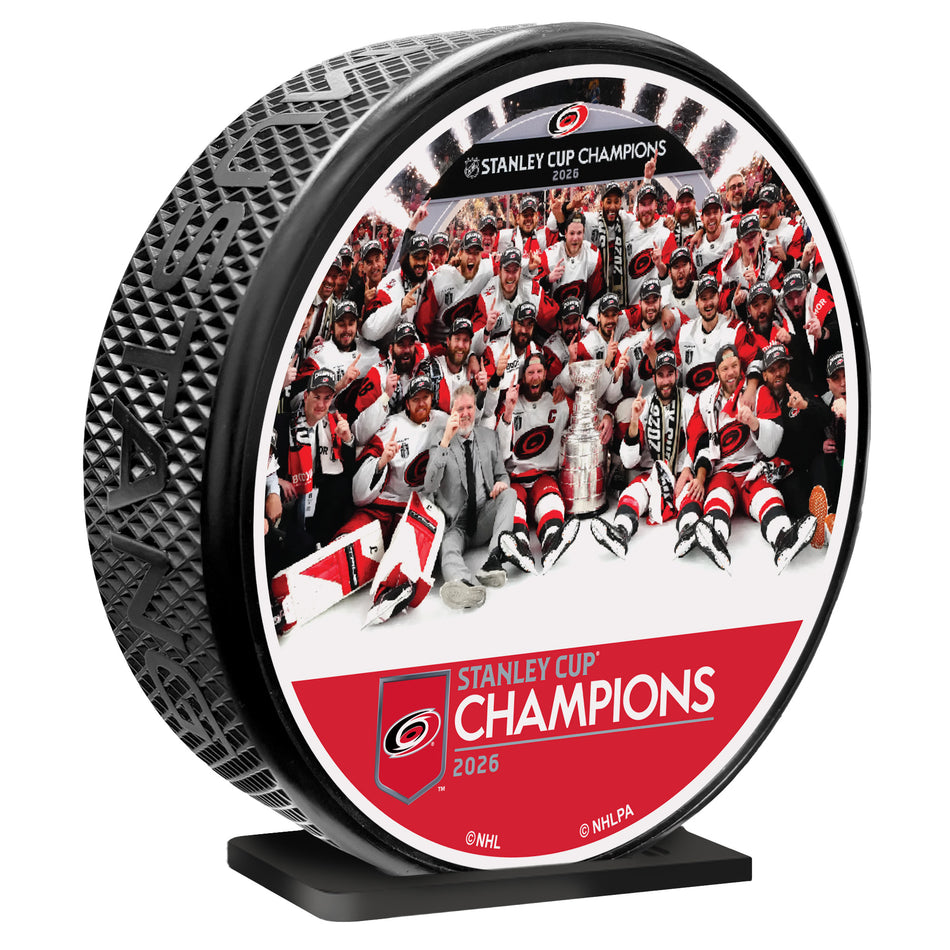 Carolina Hurricanes | 8" MEGA Puck |2026 CHAMPIONS