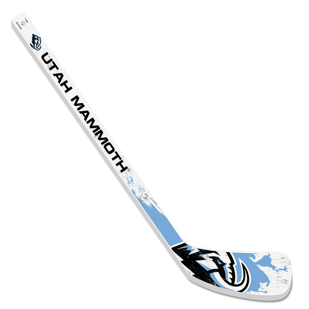 Utah Mammoth | Wood Mini Stick | Splatter – Hockey Hall of Fame