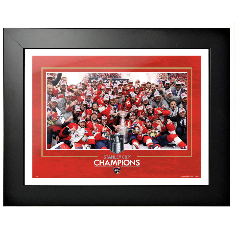 Florida Panthers Stanley Cup Team Photo Frame 12” x 16”