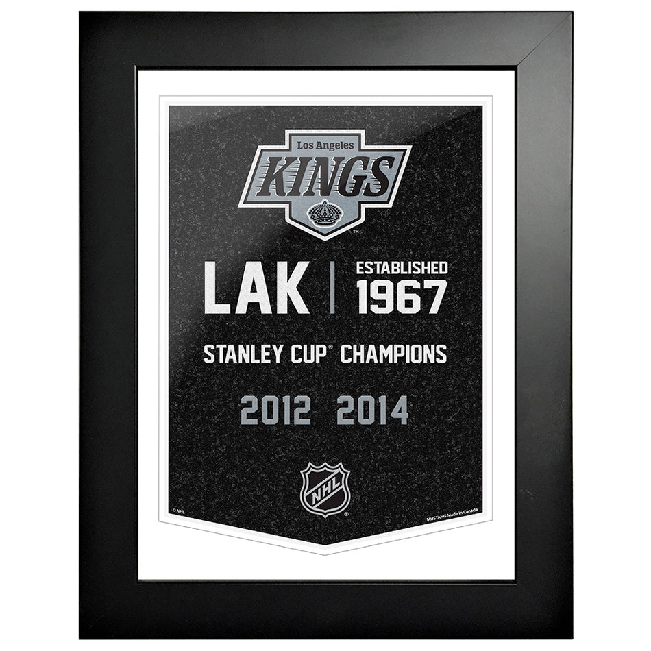 Los Angeles Kings 12 x 16 Empire Framed Sign