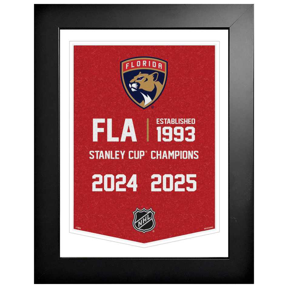 Florida Panthers Stanley Cup Champions Frame | Team Empire 12" x 16"