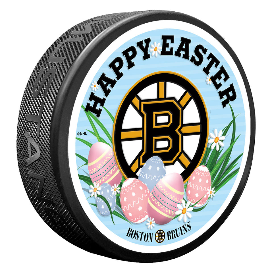 Boston Bruins Easter Puck
