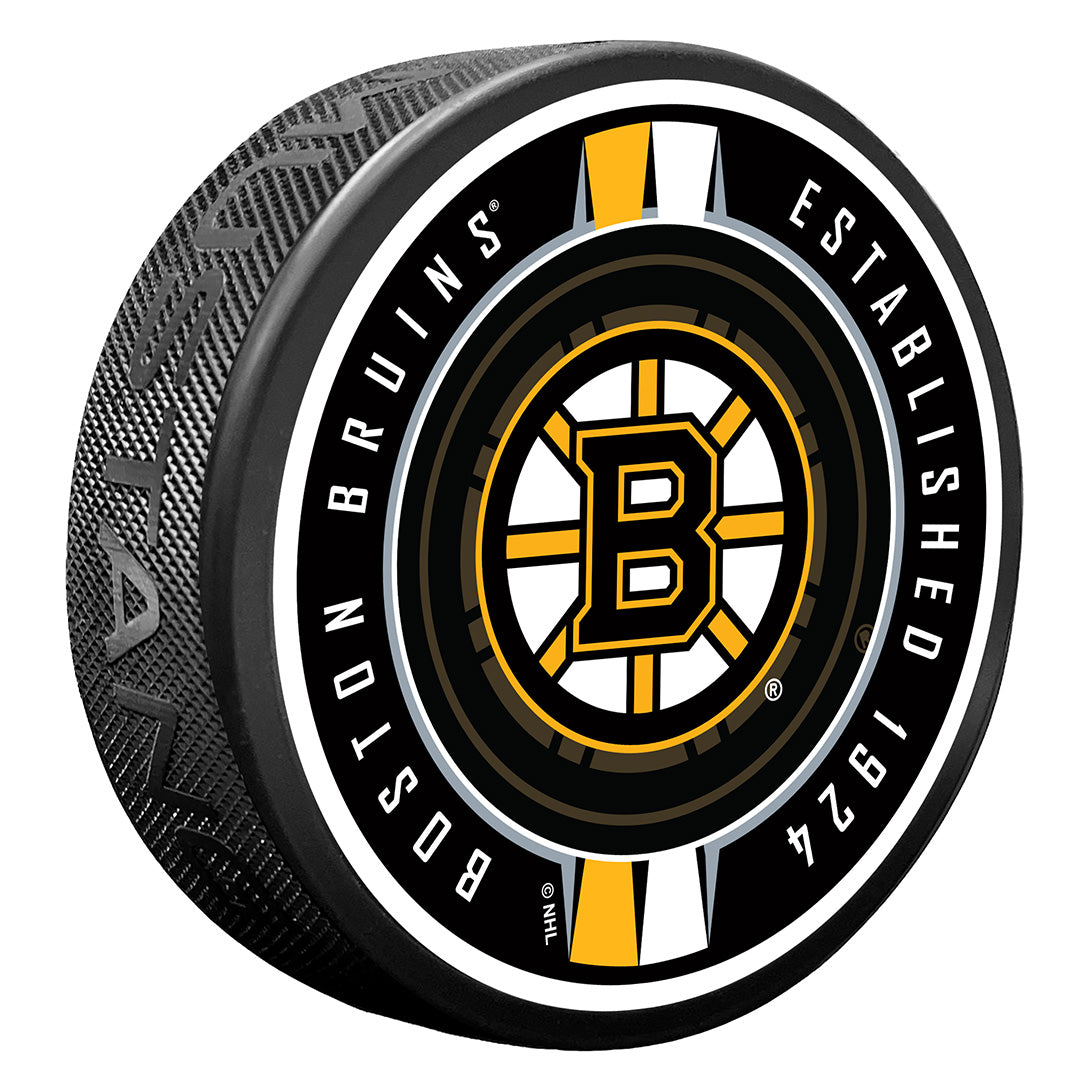 Boston Bruins Puck - Double Round | Sports Decor – Hockey Hall of Fame