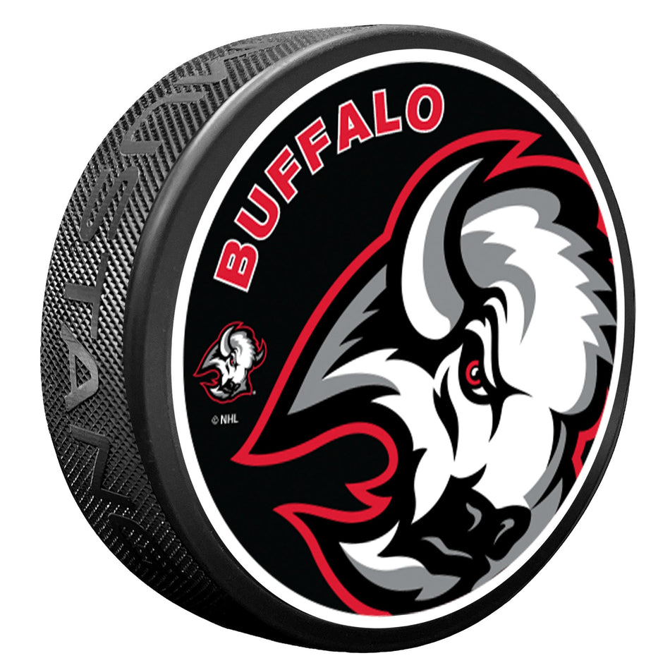 Buffalo Sabres Goathead Puck - Icon