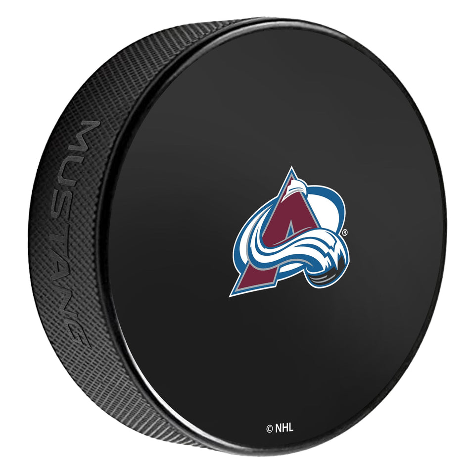 Colorado Avalanche Puck | Printed Autograph