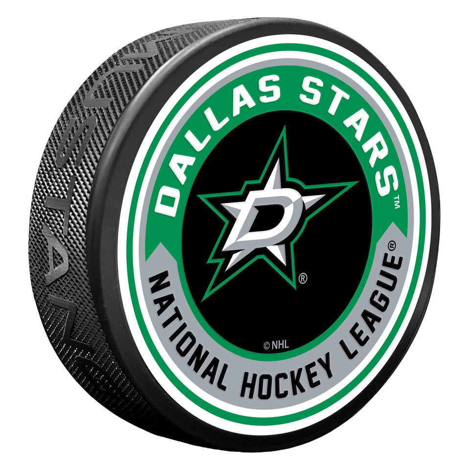 Dallas Stars Puck - Arrow Design