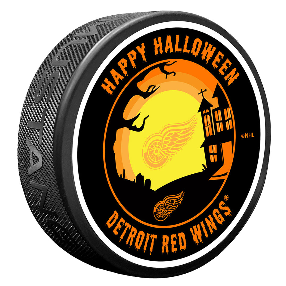 Detroit Red Wings Puck | Halloween