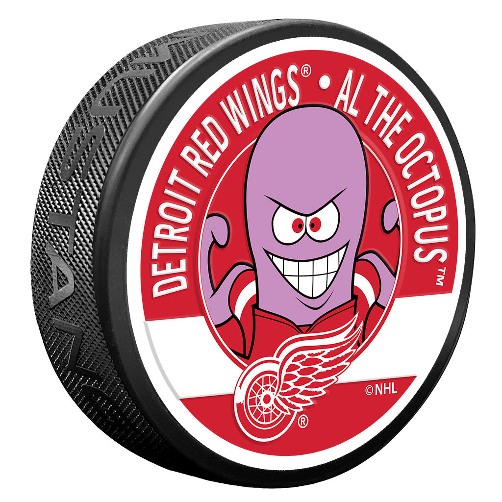 Detroit Red Wings Al The Octopus Mascot Textured Puck – Hockey Hall of Fame