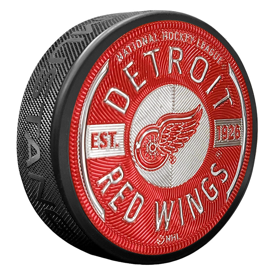 Detroit Red Wings Gear Puck Design Trimflexx