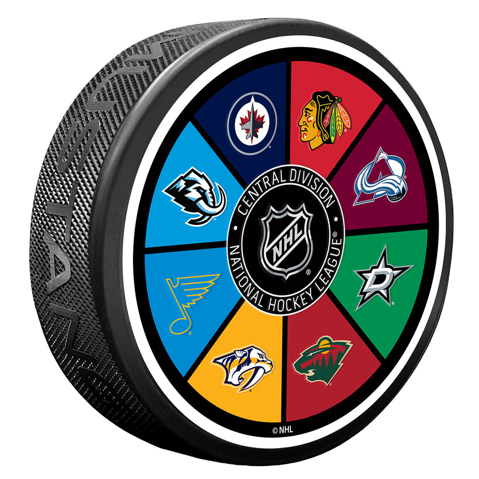 NHL Central Division Puck