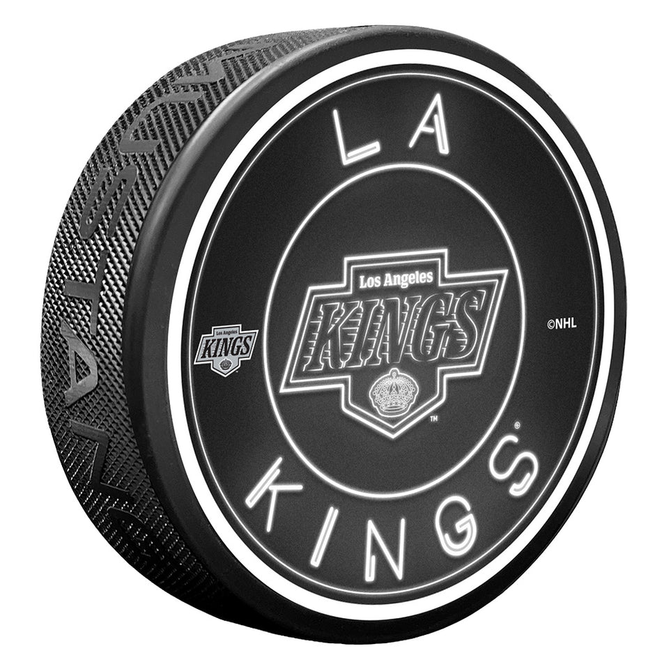 LA Kings Puck - Neon