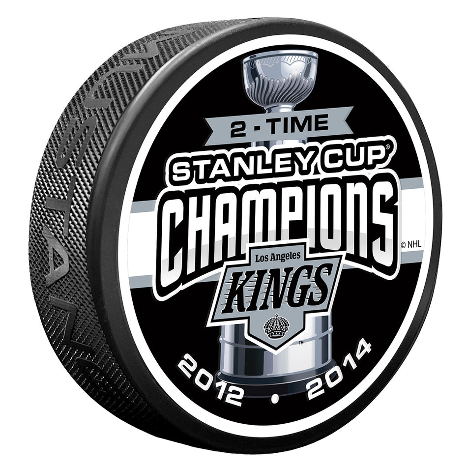 LA Kings Puck -  2 TIME CHAMPS