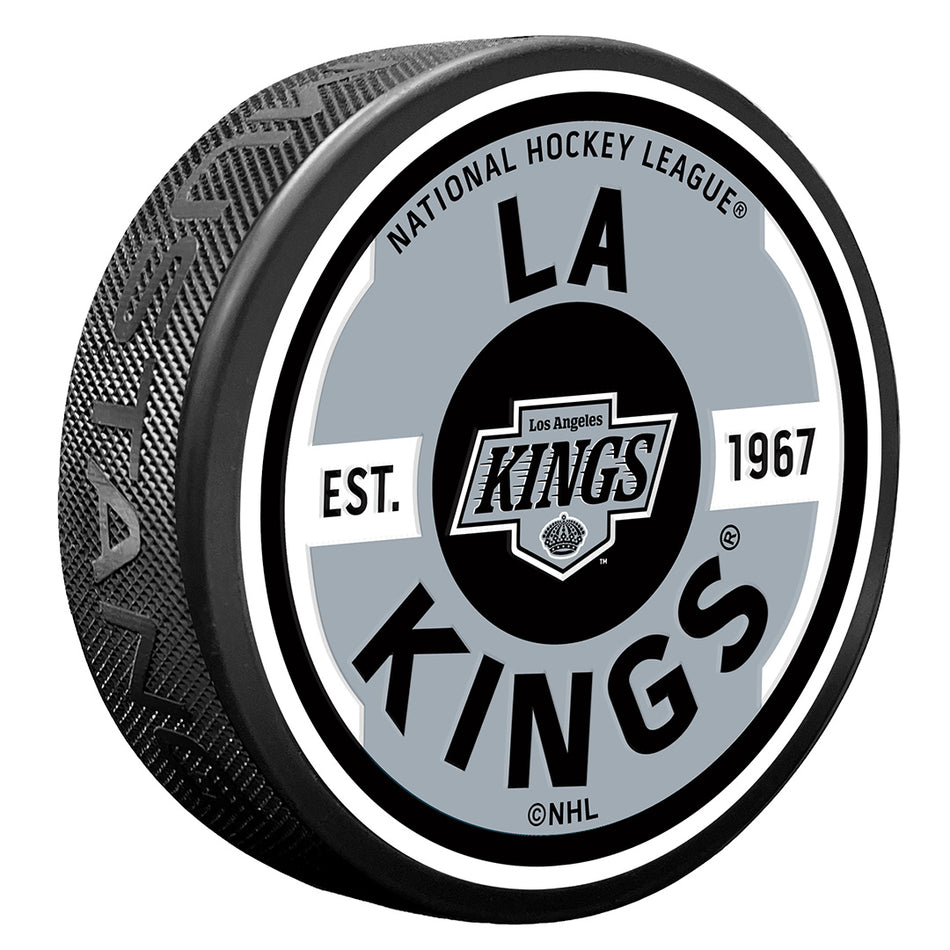 Los Angeles Kings Gear Textured Puck