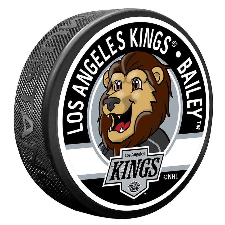 Los Angeles Kings Bailey Mascot Textured Puck