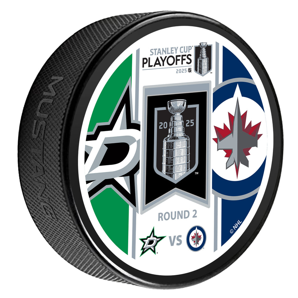 Winnipeg Jets & Dallas Stars | 2025 Match Up Puck | Round 2