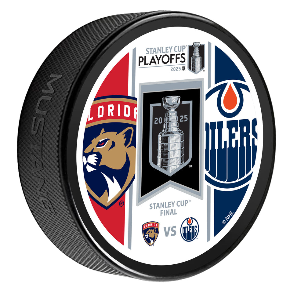 Edmonton Oilers & Florida Panthers | 2025 Match Up Puck | Stanley Cup Finals