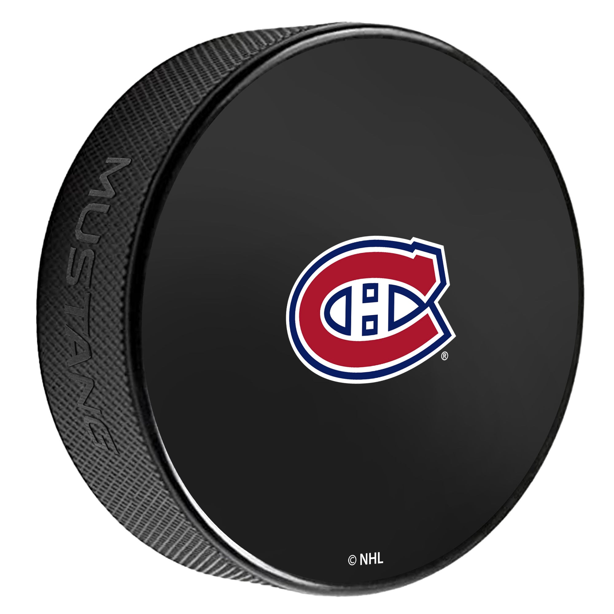 Montreal Canadiens Puck | Printed Autograph | Hockey Hall of Fame