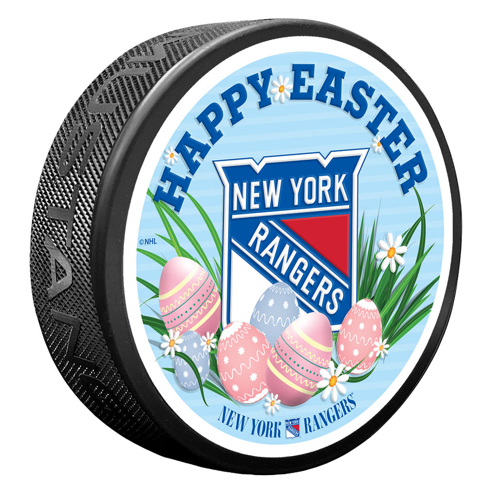 New York Rangers Easter Puck