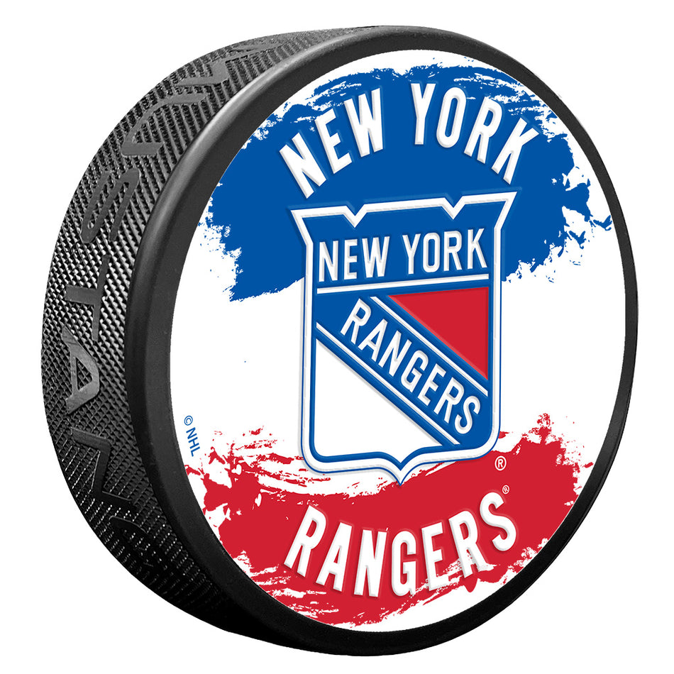 New York Rangers Puck - Splash