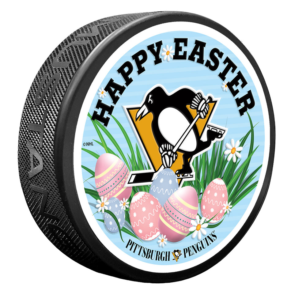 Pittsburgh Penguins Easter Puck