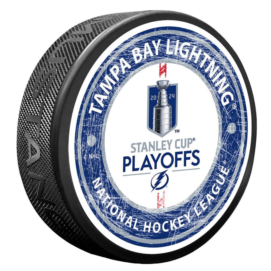 Tampa Bay Lightning Puck | 2024 Stanley Cup Playoffs Center Ice