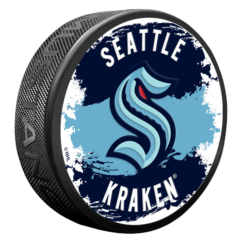 Seattle Kraken Puck - Splash