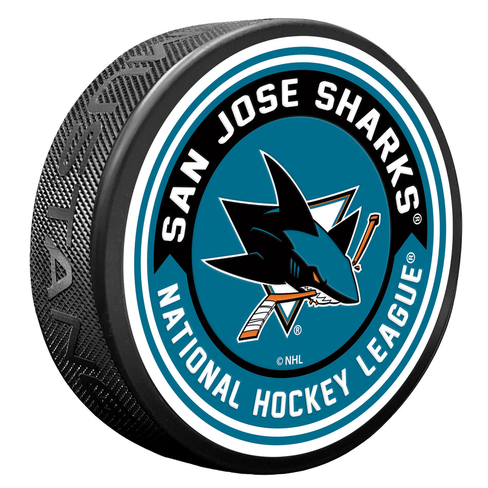 San Jose Sharks Puck | Arrow Design