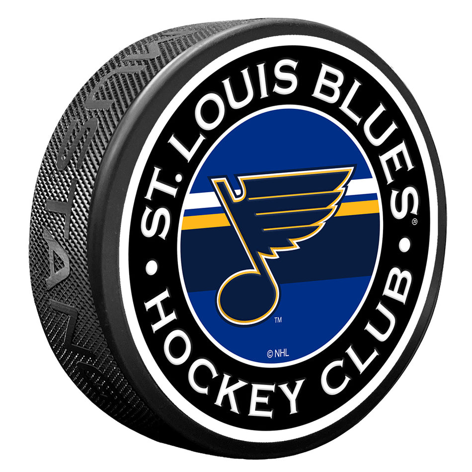 St. Louis Blues Puck - Stripe Design