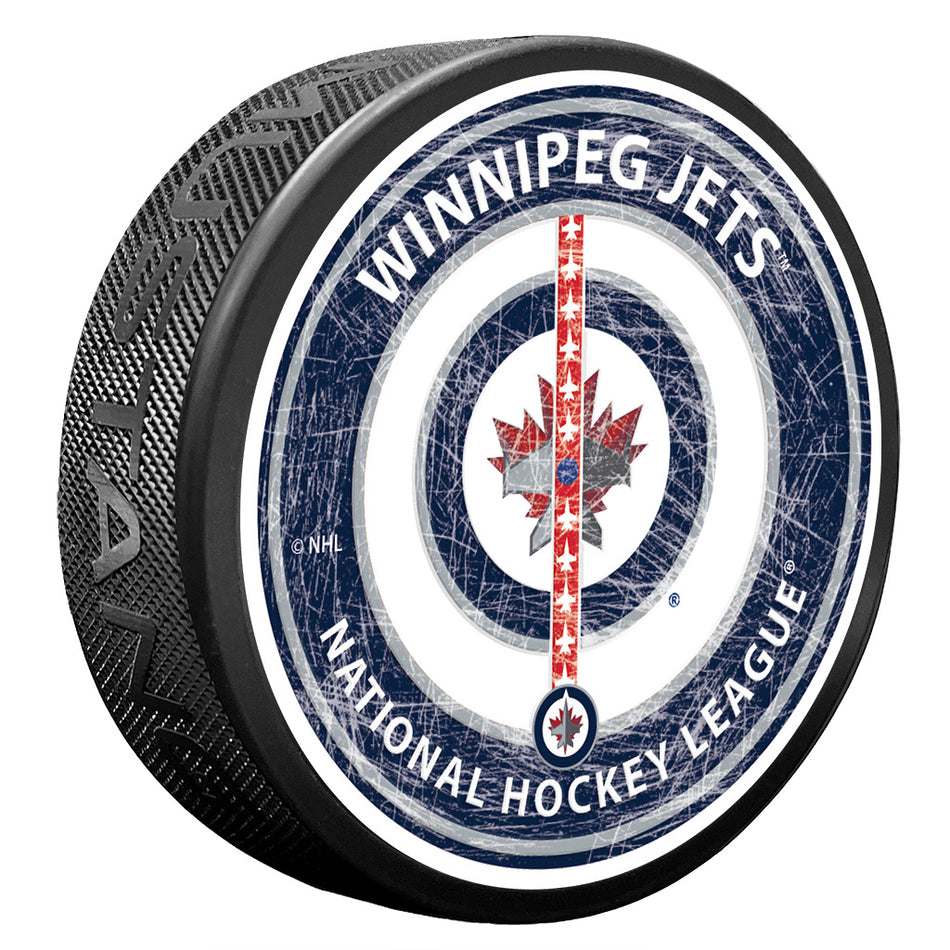 Winnipeg Jets Puck - Center Ice