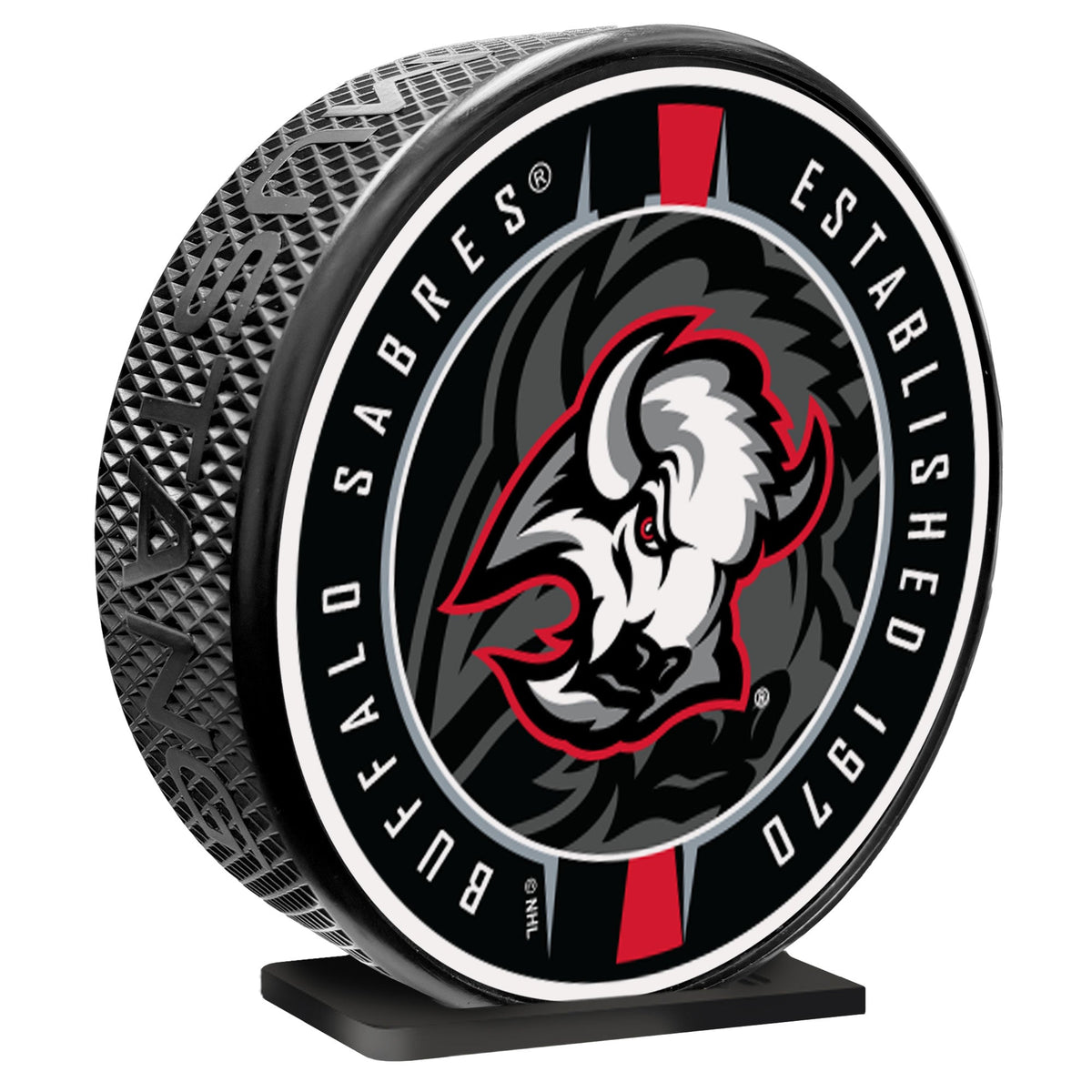 Buffalo Sabres Goathead | Ribbon MEGA Puck – Hockey Hall of Fame