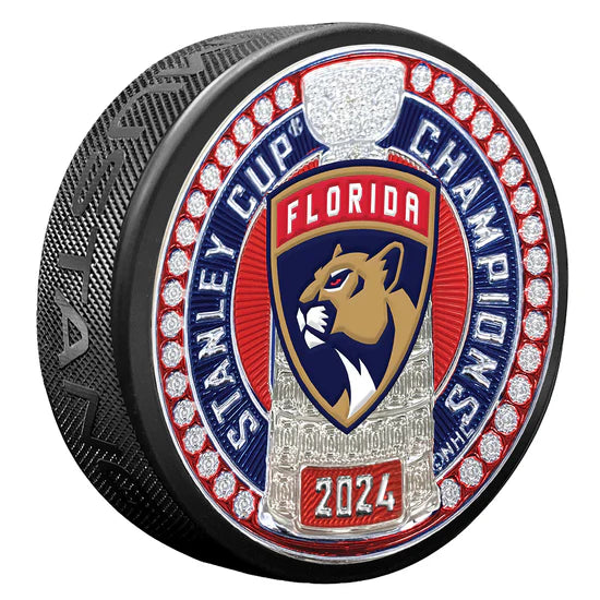 Florida Panthers Stanley Cup Dynasty Puck Design Trimflexx – Hockey ...
