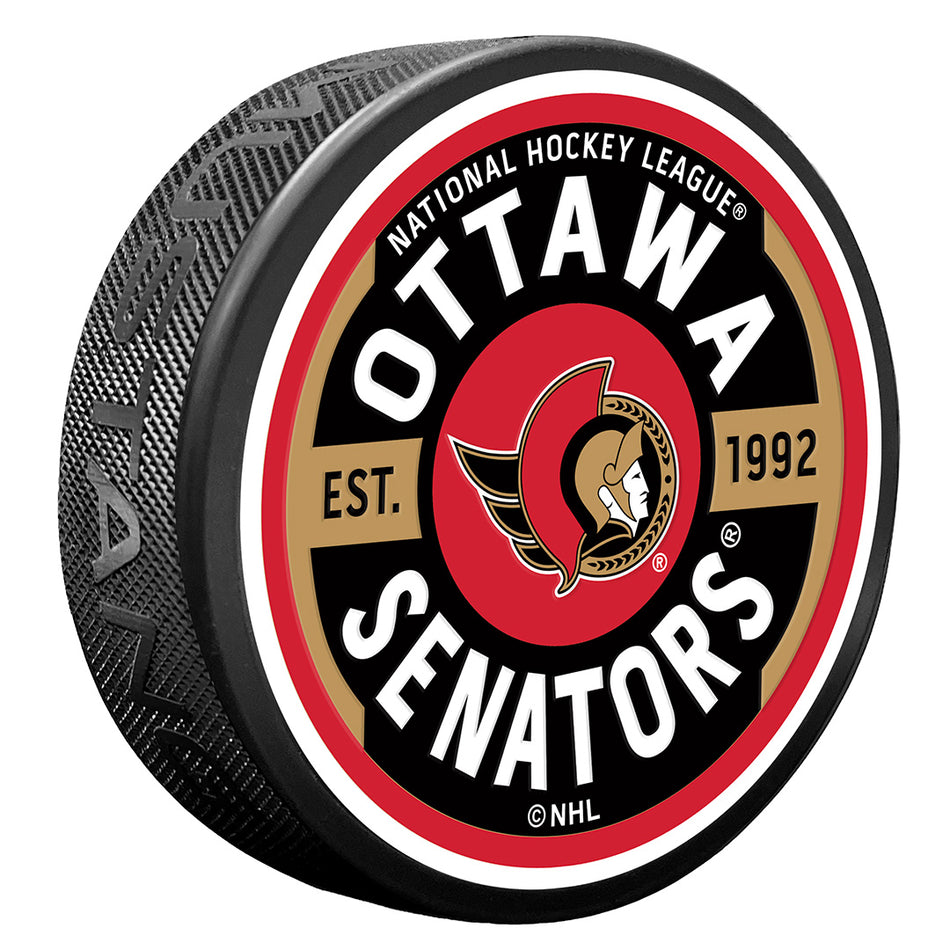 Ottawa Senators Gear Textured Puck