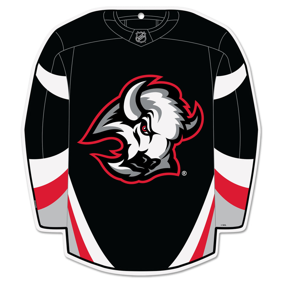 Buffalo Sabres Goathead | 15x13 Home Jersey Wall Sign