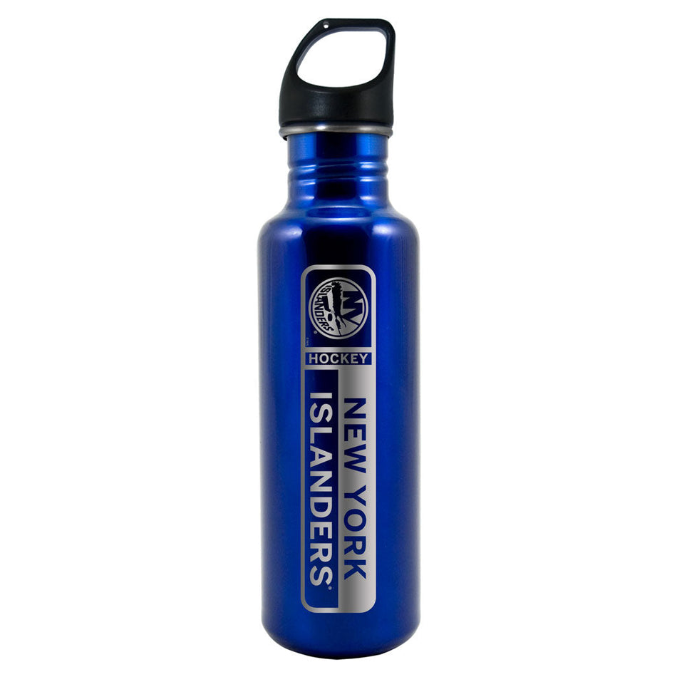 New York Islanders Water Bottle - Blue Stainless Steel 26oz