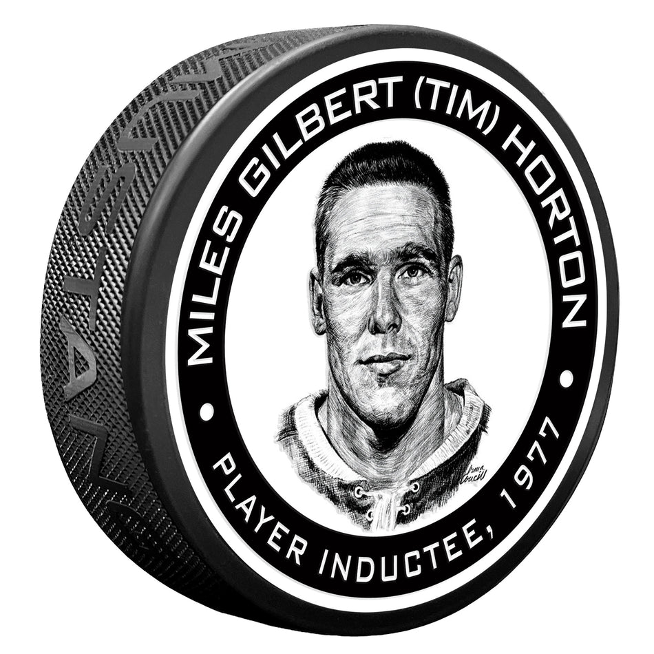 1977 Tim Horton - Legends Textured Puck