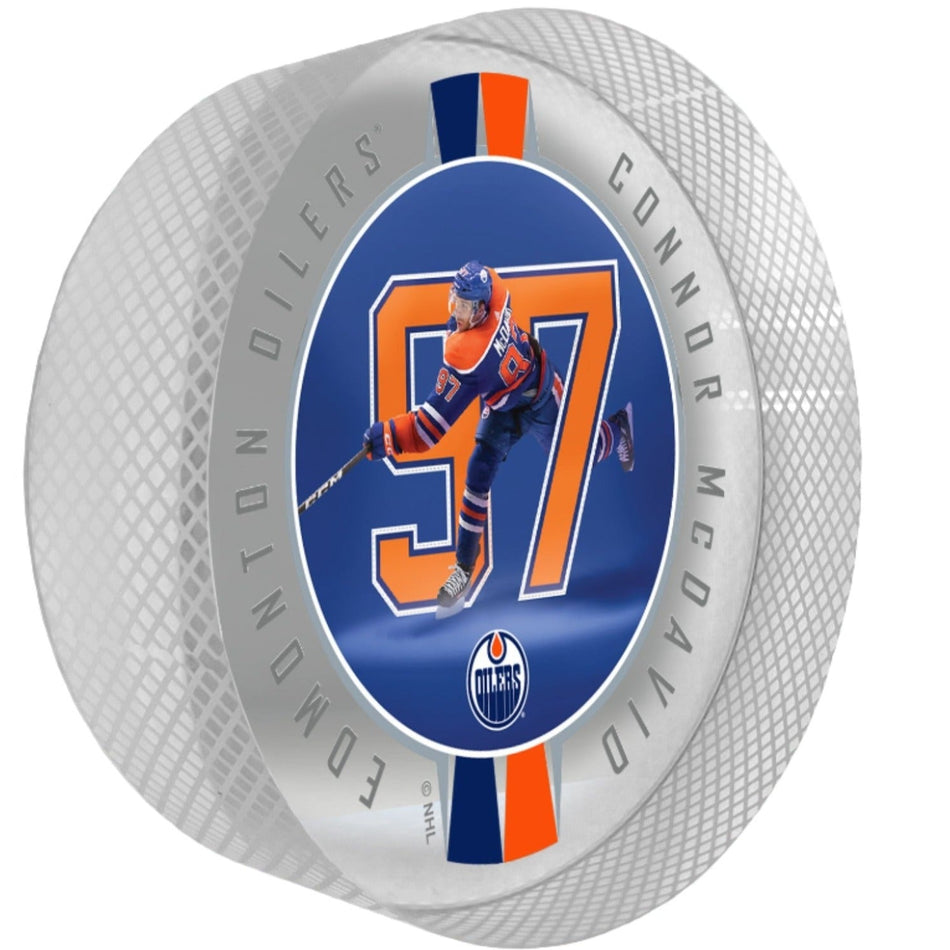 Connor McDavid Puck | Crystal Breakout