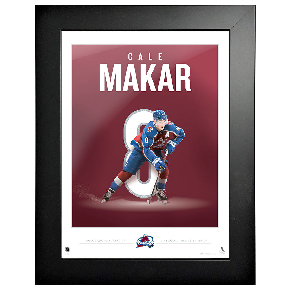 Colorado Avalanche | Makar Breakout | 12" x 16" Frame