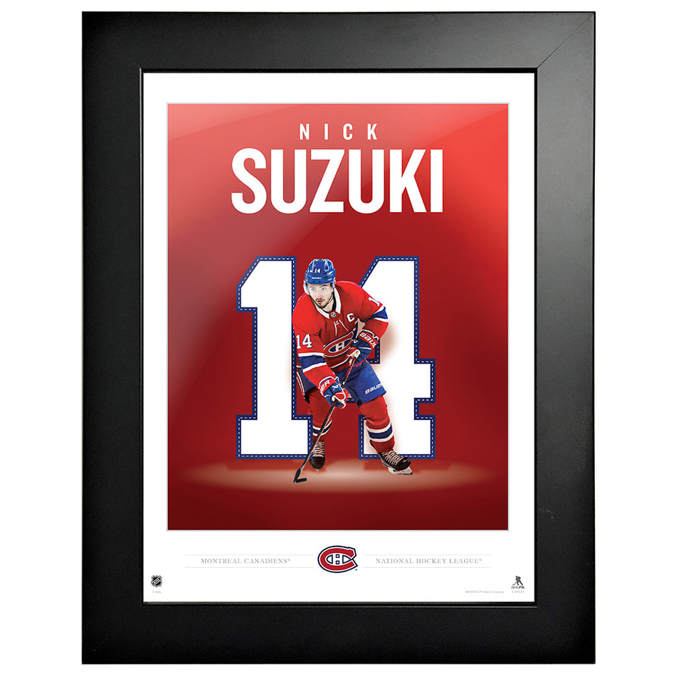 Montreal Canadiens | Suzuki Breakout | 12" x 16" Frame