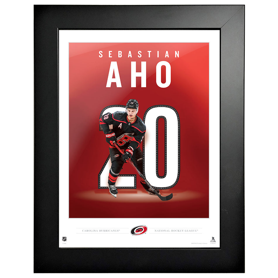 Carolina Hurricanes | Aho Breakout | 12" x 16" Frame