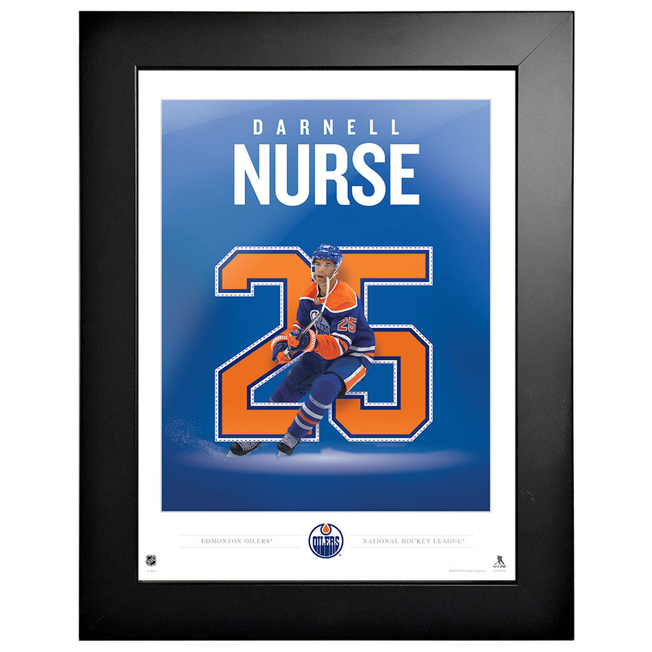 Edmonton Oilers | Nurse Breakout | 12" x 16" Frame