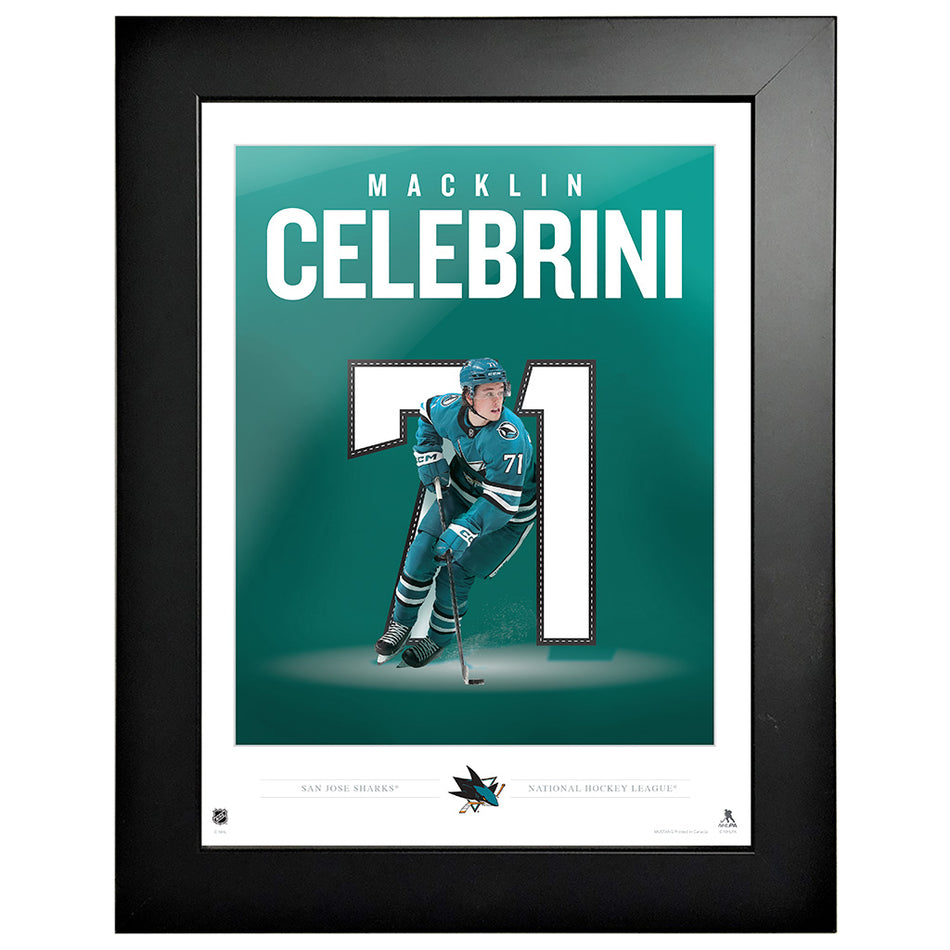 San Jose Sharks | Celebrini Breakout | 12" x 16" Frame