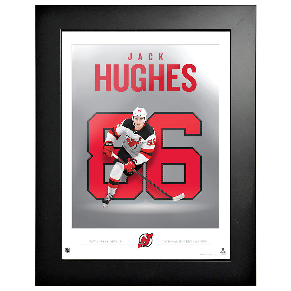 New Jersey Devils | Hughes Breakout | 12" x 16" Frame